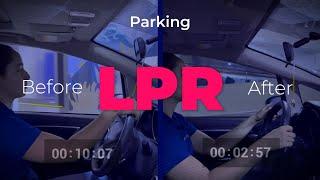 Parking experience Before and After License Plate Recognition