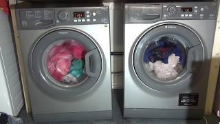 Wash Race No.118 : Hotpoint Smart vs Hotpoint Aquarius bed and Bath cycle race