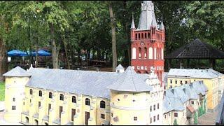 The Royal castle Koenigsberg in the Park of miniatures in Kaliningrad.