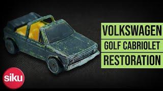 SIKU restoration: 1039 Volkswagen Golf Cabrio