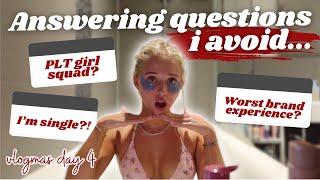 ANSWERING YOUR QUESTIONS *the ones I avoid! *