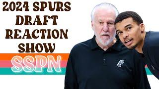 2024 Spurs Draft Reaction Show | SSPN Live