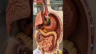 Internal View of Elephant's Digestive System Animation | Animals AI Art | 12