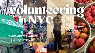 What it's *actually* like volunteering in NYC (how to get started)