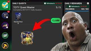 Luckiest Daily Quest Packs (x20)! Subscribers Crazy Luck #fcmobile