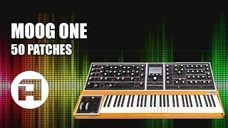 50 Minutes Moog One Synthesizer Sounds