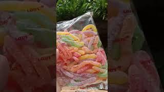 Gummy Worms #gummy #worms #snacks #yummy #shorts