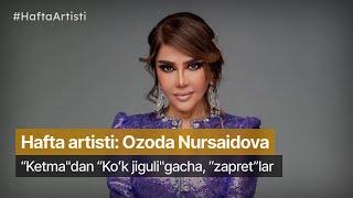 “Ketma"dan “Koʻk jiguli"gacha, “zapret”lar — Hafta artisti: Ozoda Nursaidova @ozodaofficial