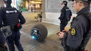 GLOBALink | Spherical robot joins police patrols in China