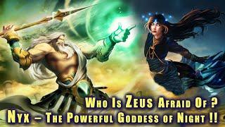 Who Is Zeus Afraid Of ? Nyx – The Powerful Goddess of Night | Daughter of Chaos - Greek Mythology