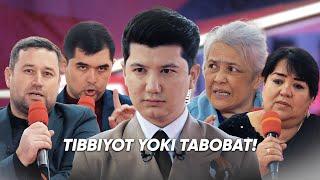 TIBBIYOT YOKI TABOBAT // AMIRXON UMAROV SHOUSI // OCHIQCHASIGA GAPLASHAMIZ