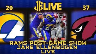 JE LIVE: Rams EMBARRASSED at home 37-20 by the Cardinals