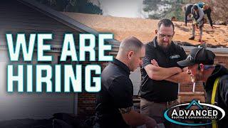 Advanced Roofing | Recruitment. Join our Family