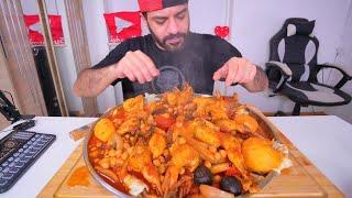 تشريب طير السمان الاحمر اللذيذ Quail Tashreeb Eating Show Mukbang