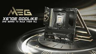 MSI MEG X670E GODLIKE Motherboard - ONE BOARD TO RULE THEM ALL | Gaming Motherboard | MSI