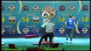 JUNIOR21 MEN RIGHT 65KG   AZRET, AKBAEV RUSSIA 2803 vs ANDRII, SYZONETS UKRAINE 3336 2nd final