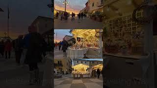 Pink Sunset & Christmas in Lazise 2024 | Vertical Short