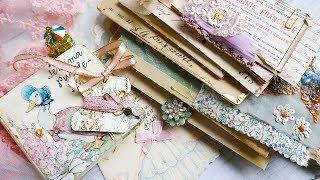 Pastel Lullaby Vintage Envelope Art Collection (Junk Journal)