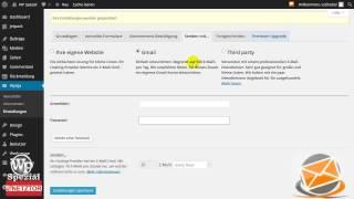 WordPress Autoresponder Deutsch Installation Setup Anleitung Einrichtung Profi #wpspezial