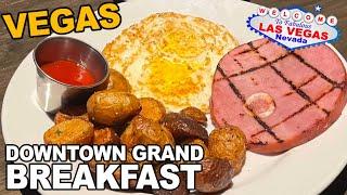 Downtown Grand $9 "Gambler's Breakfast". Las Vegas