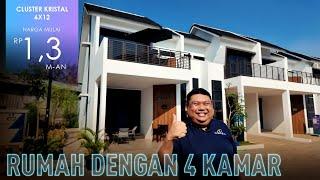 Review Show Unit Cluster Aryana Kristal Karawaci 6x12 | Rumah 2 Lantai Dengan 4 Kamar Tidur