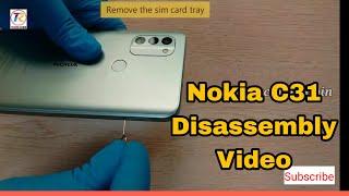 Nokia C31 Disassembly Video