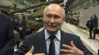 «33 года уже, возраст Христа, пора детишек заводить!»: Путин дал совет работнику "Уралвагонзавода"