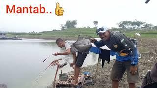 JANGAN SAMPE LENGAH DIKIT kalo gak mau babon nya lepas!!! mancing di danao saguling