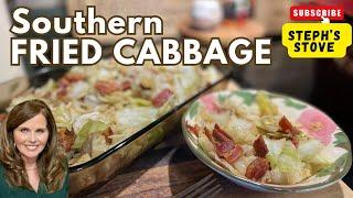 Southern Fried Cabbage - Delicious Side Dish or Main Meal & Keto Friendly - Steph’s Stove