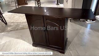 Benmore Valley Wine & Bar Console 695124 by Howard Miller