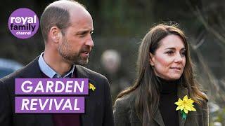 William and Kate's Heartwarming Visit to Restored Welsh Garden