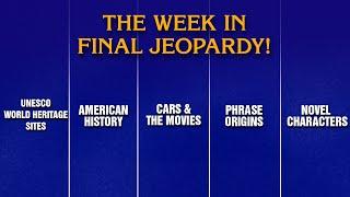 A Week in Final Jeopardy!: 5/26/25-5/30/25 | JEOPARDY!