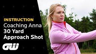 How to Hit Pitch Shots From 30 Yards and In | Pitch Tips | Coaching Anna | Golfing World