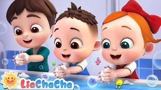 Wash Your Hands Song | Healthy Habits for Kids | Kids Songs & Nursery Rhymes | LiaChaCha