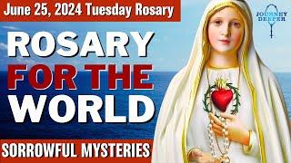 Tuesday Healing Rosary for the World June 25, 2024 Sorrowful Mysteries of the Rosary