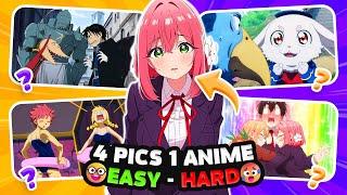 4 PICTURES 1 ANIME QUIZ  (Level: SUPER EASY  HARD)  PART 2