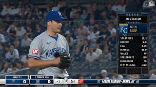 Seth Lugo strikes out 10 Yankees over 7 scoreless innings on 9/10/24