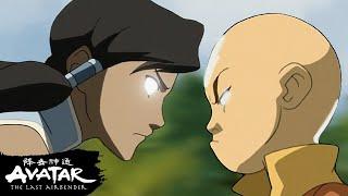 Aang vs Korra  OFFICIAL Skill Comparison | Avatar: The Last Airbender