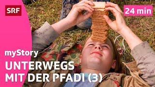 Im Pfadilager: Pfadfinder:innen auf Abenteuer (3/4) | Archiv: myStory (2013) | SRF Kids