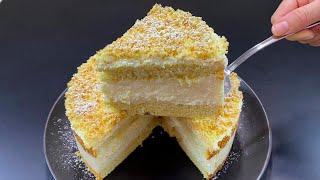 Gâteau en 5 minutes ! Vous ferez ce gâteau tous les jours. Peu de gens cuisinent des gâteaux comme