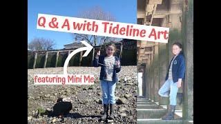 London Mudlarking - Q & A with Tideline Art featuring rare appearance from Mini Me