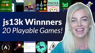 20 Award-Winning JavaScript Games – js13kGames 2021 Winners