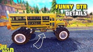 7 FUNNY DETAILS YOU MAY NEVER SEEN BEFORE | OFF THE ROAD OPEN WORLD DRIVING GAME