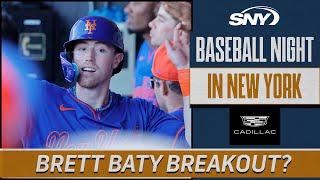 Can Mets finally expect Brett Baty breakout year? | Baseball Night in NY | SNY