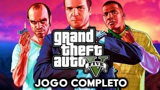 GRAND THEFT AUTO GTA 5 - Jogo completo | Gameplay Longplay do início ao fim [ PS5 ]