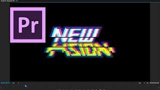 Glitch Logo / Title Preset  for Premiere Pro by Chung Dha