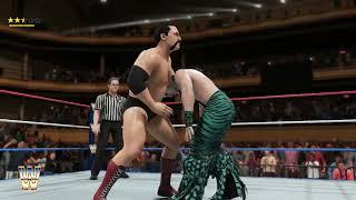 WWE 2k19 Debut Big Bully Busick vs Jobber