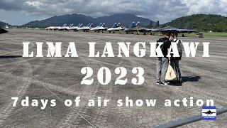 LIMA 2023 full of airshow action (Langkawi,Malaysia)