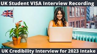 UK Student Visa Interview Questions & Answers | UK Student Visa Credibility Interview |CAS Interview