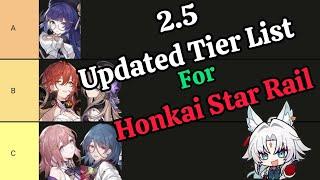 Honkai Star Rail Updated Tier List For Patch 2.5